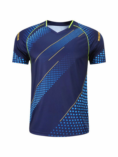 Bărbați, femei, cu uscare rapidă, respirabil, cu mânecă scurtă, cămăși de tenis de masă Îmbrăcăminte sportivă alergare fitness Top Tricouri de badminton kaos pingpong