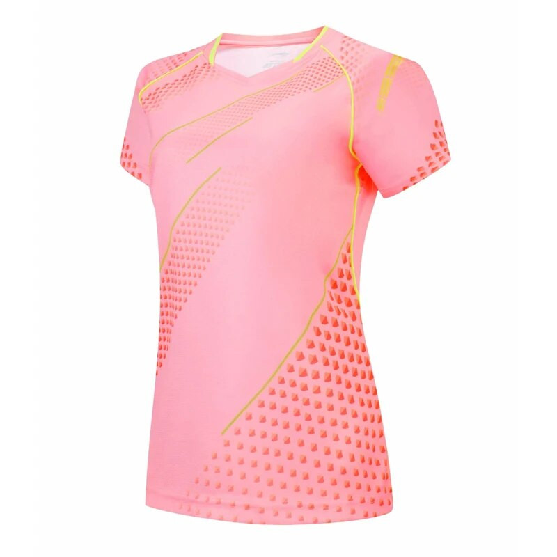 Vyrai Moteriški Greitai Dry Kvėpuojantys Stalo teniso marškinėliai trumpomis rankovėmis Sportinė apranga Bėgimas Fitnesas Badmintono megztiniai kaos pingpong