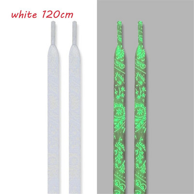 Φωτεινά κορδόνια ασφαλείας Στρογγυλή λάμψη στη σκοτεινή νύχτα Χρώμα φθορίζον κορδόνι παπουτσιών αθλητικά κορδόνια από καμβά Κορδόνια παπουτσιών για ενήλικες