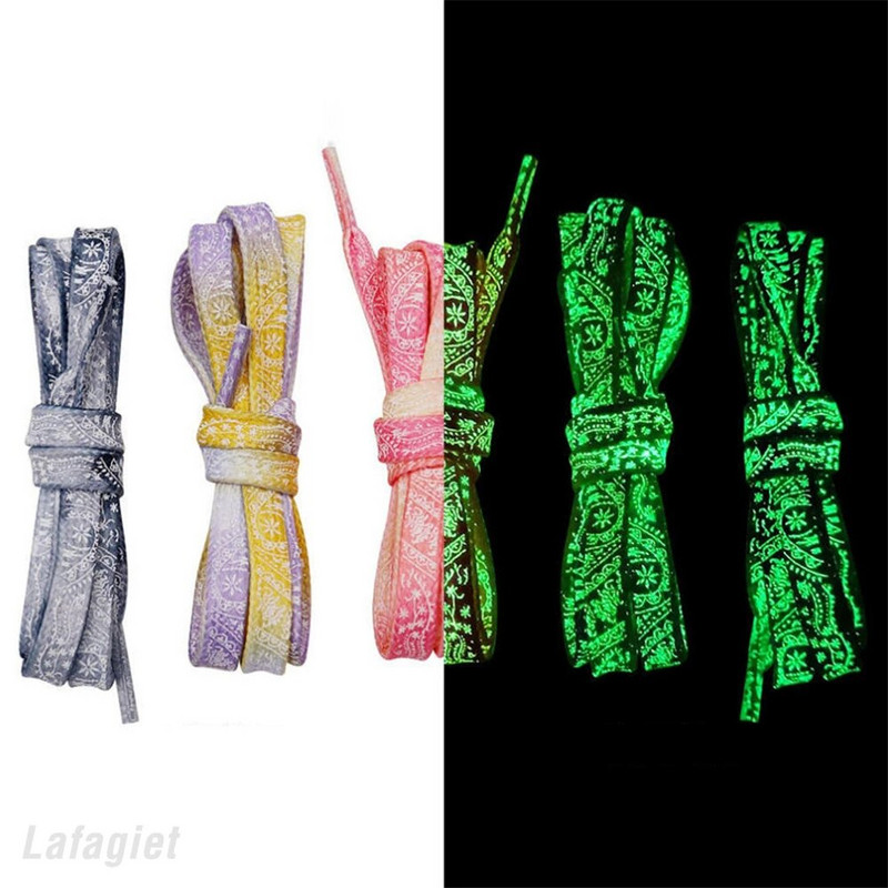 Φωτεινά κορδόνια ασφαλείας Στρογγυλή λάμψη στη σκοτεινή νύχτα Χρώμα φθορίζον κορδόνι παπουτσιών αθλητικά κορδόνια από καμβά Κορδόνια παπουτσιών για ενήλικες