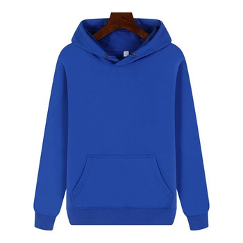Hoodie Oversize Νέο Απλό στυλ Βαμβακερά Spandex Warp Πλεκτά βελούδινα χειμερινά πουλόβερ για να διατηρούνται ζεστά πολλαπλά στερεά χρώματα για επιλογή