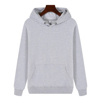 Hoodie Oversize Νέο Απλό στυλ Βαμβακερά Spandex Warp Πλεκτά βελούδινα χειμερινά πουλόβερ για να διατηρούνται ζεστά πολλαπλά στερεά χρώματα για επιλογή