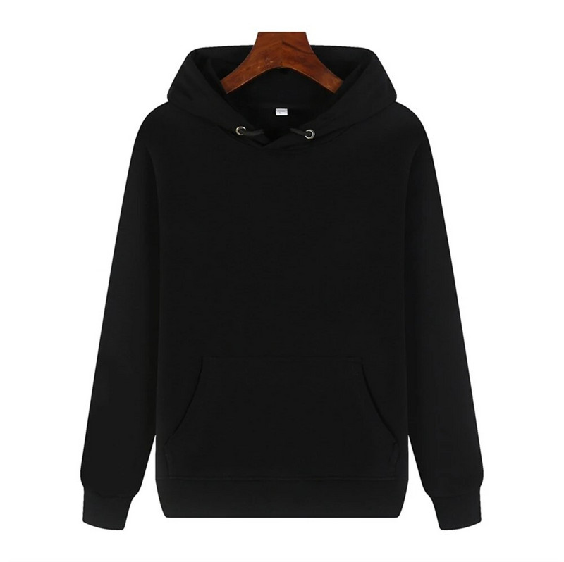 Hoodie Oversize Νέο Απλό στυλ Βαμβακερά Spandex Warp Πλεκτά βελούδινα χειμερινά πουλόβερ για να διατηρούνται ζεστά πολλαπλά στερεά χρώματα για επιλογή