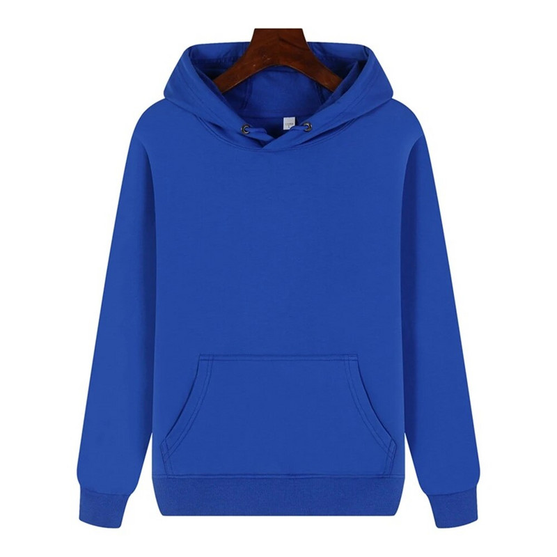 Hoodie Oversize Νέο Απλό στυλ Βαμβακερά Spandex Warp Πλεκτά βελούδινα χειμερινά πουλόβερ για να διατηρούνται ζεστά πολλαπλά στερεά χρώματα για επιλογή