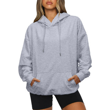 Põhitõed Pullover Naiste naiste mood kapuutsid Suuremõõdulised kampsunid, pikad suured naiste kapuutsiga kootud kampsunid