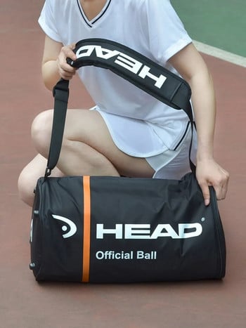 Τσάντα τένις κεφαλής Μεγάλης χωρητικότητας για 70-100 τμχ Μπάλες Τσάντα κουβά με θερμομόνωση ΚΕΦΑΛΙ Τσάντα για μπαλάκια τένις Πακέτο μπάλας τένις Padel