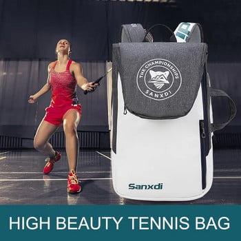 Τσάντα πλάτης τένις Τσάντα μπάντμιντον Τσάντα τσάντα ρακέτας μπάντμιντον τένις Padel σκουός Τσάντα ρακέτας μεγάλης χωρητικότητας Τσάντες ρακέτες Padel Σακίδιο πλάτης