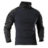 Tactici militare Alpinism în aer liber Costum de vânătoare pentru camping, Uniformă militară, Costum pentru parașuta armată, Antrenament cu pistol cu aer de camuflaj S