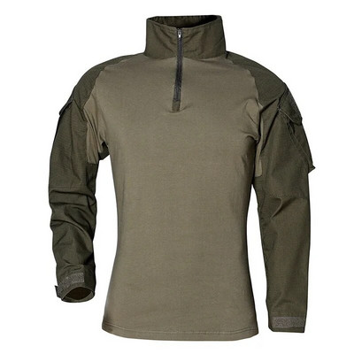 Tactici militare Alpinism în aer liber Costum de vânătoare pentru camping, Uniformă militară, Costum pentru parașuta armată, Antrenament cu pistol cu aer de camuflaj S