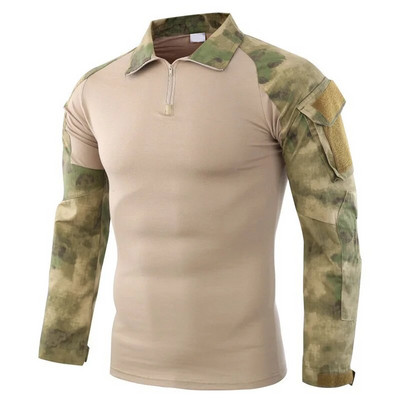 Tactici militare Alpinism în aer liber Costum de vânătoare pentru camping, Uniformă militară, Costum pentru parașuta armată, Antrenament cu pistol cu aer de camuflaj S
