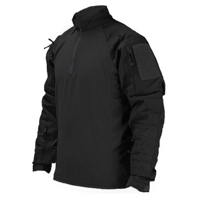 Cămașă de luptă pentru bărbați Uniformă militară cu mai multe camere din armată Cămașă tactică Airsoft Paintball cu mâneci lungi Îmbrăcăminte de vânătoare pentru camping