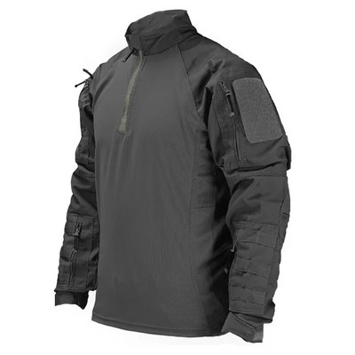 Cămașă de luptă pentru bărbați Uniformă militară cu mai multe camere din armată Cămașă tactică Airsoft Paintball cu mâneci lungi Îmbrăcăminte de vânătoare pentru camping