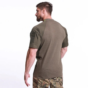 Тактически армейски камуфлажни горнища на ризи Бързосъхнещи Риболовни ризи Външно облекло Туризъм Къмпинг Тениски Кратки летни ризи за мъже