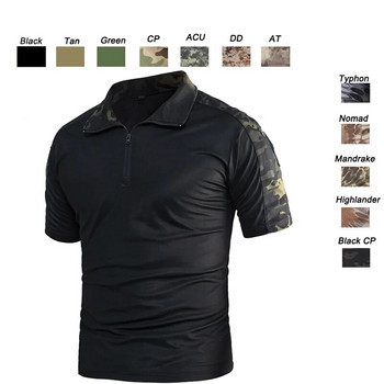Υπαίθρια σκοποβολή Κυνήγι Woodland Shooting US Battle Dress Uniform Tactical BDU Combat Clothing Camouflage T-shirt