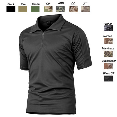 În aer liber Pădure Vânătoare Trage US Battle Dress Uniformă Tactică BDU Îmbrăcăminte de luptă Camuflaj Tricou