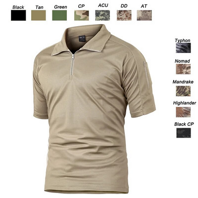 În aer liber Pădure Vânătoare Trage US Battle Dress Uniformă Tactică BDU Îmbrăcăminte de luptă Camuflaj Tricou