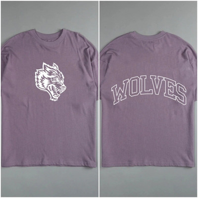 WOLVES SHE Flower print Βαμβακερά γραφικά μπλουζάκια Γυναικεία χιπ χοπ casual streetwear μπλουζάκια καλοκαιρινά vintage μπλουζάκια για ζευγάρια