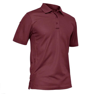 EKLENTSON tricou armată pentru bărbați cu mânecă scurtă în aer liber, respirabil, alpinism, drumeții, pescuit, tricou tactic de luptă, maiuri