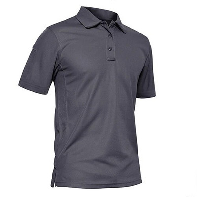 EKLENTSON tricou armată pentru bărbați cu mânecă scurtă în aer liber, respirabil, alpinism, drumeții, pescuit, tricou tactic de luptă, maiuri