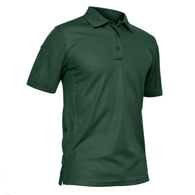 EKLENTSON tricou armată pentru bărbați cu mânecă scurtă în aer liber, respirabil, alpinism, drumeții, pescuit, tricou tactic de luptă, maiuri