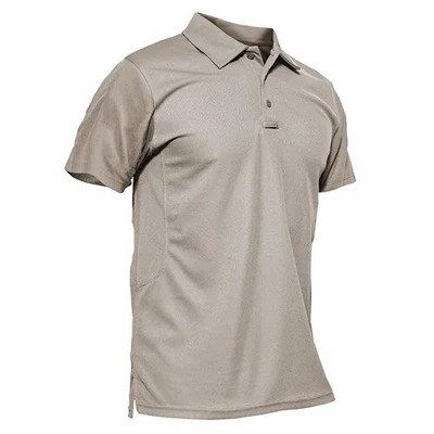 EKLENTSON tricou armată pentru bărbați cu mânecă scurtă în aer liber, respirabil, alpinism, drumeții, pescuit, tricou tactic de luptă, maiuri