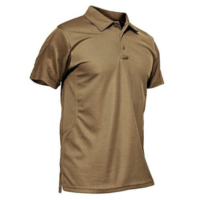 EKLENTSON tricou armată pentru bărbați cu mânecă scurtă în aer liber, respirabil, alpinism, drumeții, pescuit, tricou tactic de luptă, maiuri