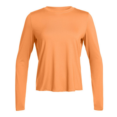 CRZ YOGA kerged pikkade varrukatega treeningsärgid naistele UPF 50+ jooksusärk kõrge kaelusega sportlikud treeningtopid