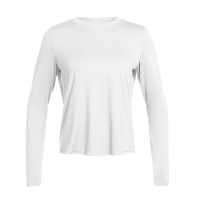 CRZ YOGA kerged pikkade varrukatega treeningsärgid naistele UPF 50+ jooksusärk kõrge kaelusega sportlikud treeningtopid