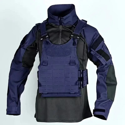 Tricou militar multicolor de luptă din colecția 2024 US Army CP Camuflaj bărbați Cămașă tactică Airsoft Paintball Camping
