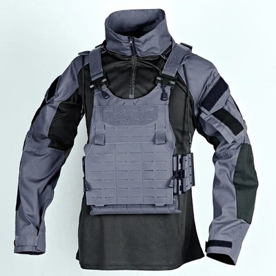 Tricou militar multicolor de luptă din colecția 2024 US Army CP Camuflaj bărbați Cămașă tactică Airsoft Paintball Camping