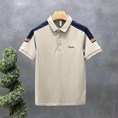 Cămașă POLO subțire pentru bărbați la modă de golf de vară, cămașă POLO cu mânecă scurtă pentru bărbați de ultimă generație