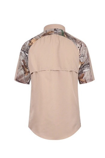 Ανδρικά πουκάμισα κυνηγιού 2022 Ανδρικά πουκάμισα κυνηγιού κοντομάνικο πουκάμισο πεζοπορίας για εξωτερικούς χώρους Quick-dry USA Μέγεθος M-XL