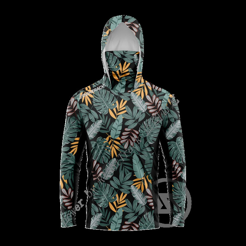 Kamuflažna maska Hoodies Majice prikladne za ribolov Lov Penjanje Kampiranje Planinarenje Zaštita od sunca na otvorenom Prozračna odjeća