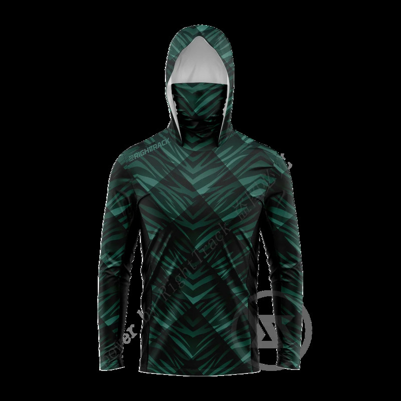 Kamuflažna maska Hoodies Majice prikladne za ribolov Lov Penjanje Kampiranje Planinarenje Zaštita od sunca na otvorenom Prozračna odjeća