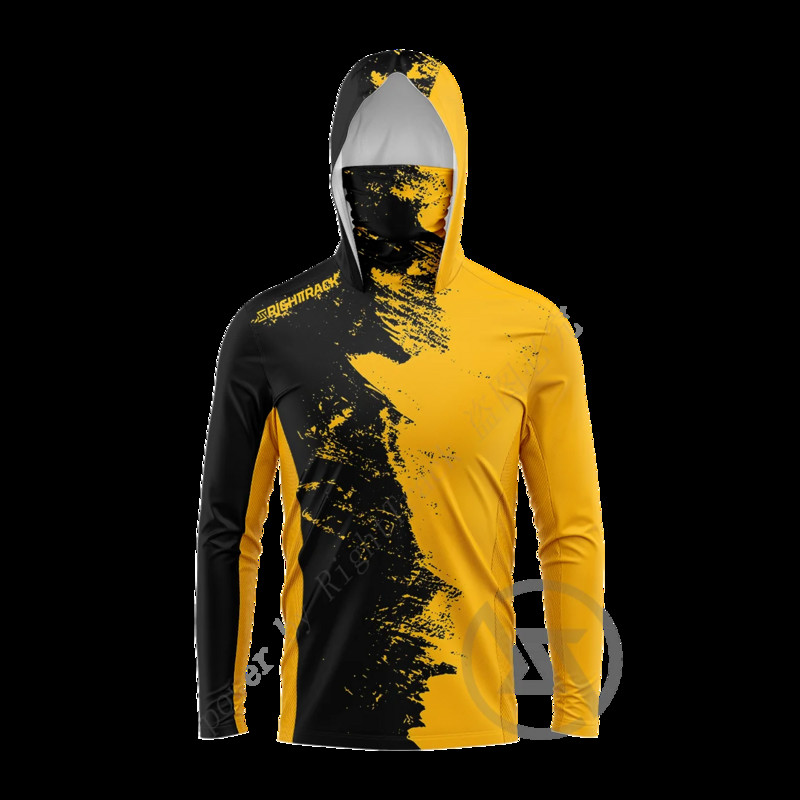 Kamuflažna maska Hoodies Majice prikladne za ribolov Lov Penjanje Kampiranje Planinarenje Zaštita od sunca na otvorenom Prozračna odjeća