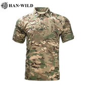 Tricouri Camo pentru bărbați Cămașă cu mânecă scurtă, cu uscare rapidă, pentru camping, în aer liber, pentru drumeții, pentru vânătoare, pentru luptă, pentru bărbați, îmbrăcăminte tactică, respirabilă