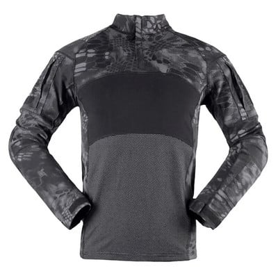Meeste Camo armee lahingusärk pikkade varrukatega sõjasärgid Quick Dry Tactical kalapüügisärk Matkasärk Meeste jahiriided