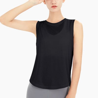 Dámske športové tričká Sean Tsing® s krátkym rukávom, voľným chrbtom, rýchloschnúce, priedušné, na jogu, beh, pilates, atletické, fitness, tielko