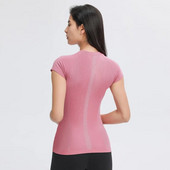 Swiftly Tech Seamless Jooga T-särgid Suvised naiste õhukesed Spordi T-särgid Hingav Fitness Pluus Treening lühikeste varrukatega Crop Top