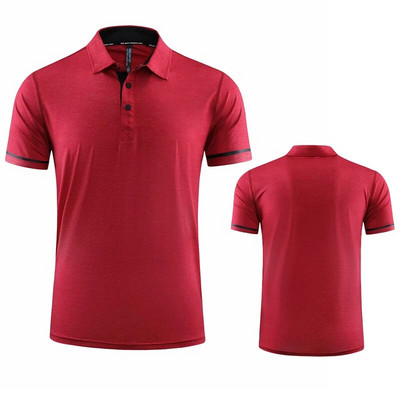 Stoc 170g Tricou POLO din nailon cu senzație de gheață Tricou polo sport Tricou sport la modă unisex