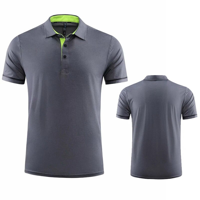 Laos 170g Nailonist jäätundega POLO särk spordipolo T-särk moodne spordisärk unisex