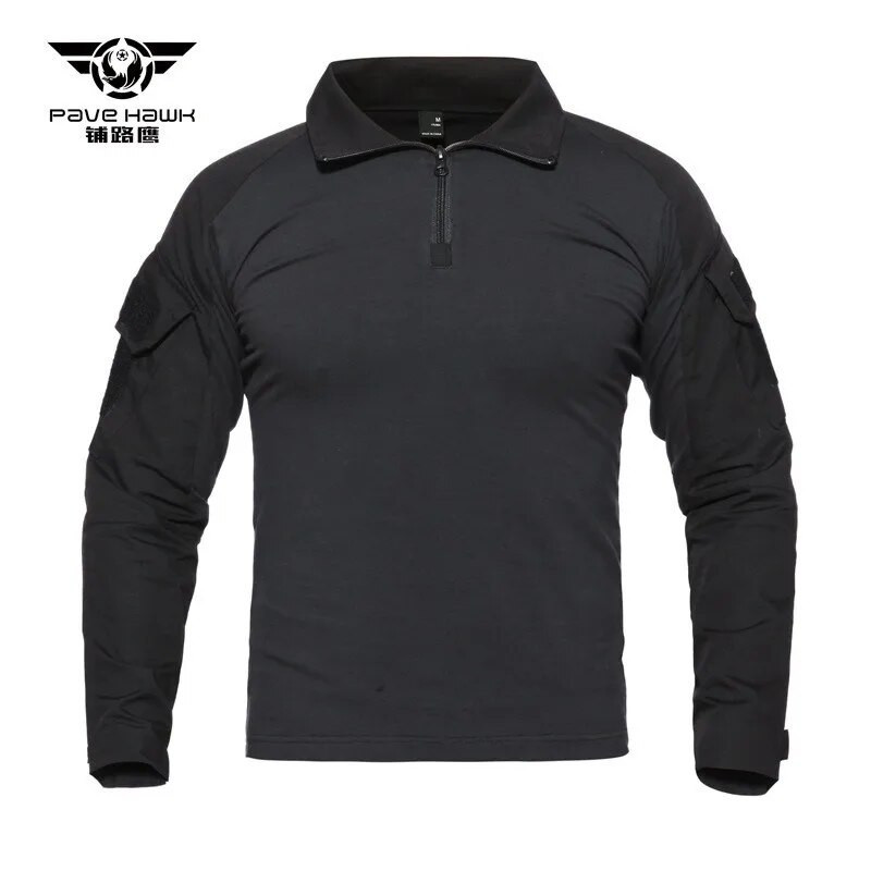 Lauko kamufliažiniai marškinėliai ilgomis rankovėmis Vyriški Moteriški CS lauko kovos treniruotės Drabužiai Kariuomenės sirgalių taktiniai marškiniai Kariškių uniformos viršūnės