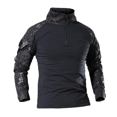 Uniformă de luptă Cămașă militară Camuflaj Armata SUA Mărime asiatică S-3XL Cargo Sport Topuri Airsoft Paintball Tricouri tactice Drumeții