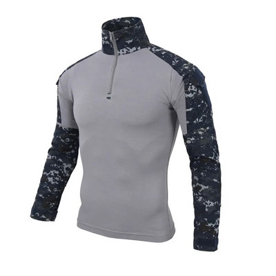 Uniformă de luptă Cămașă militară Camuflaj Armata SUA Mărime asiatică S-3XL Cargo Sport Topuri Airsoft Paintball Tricouri tactice Drumeții