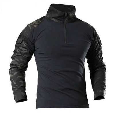 Uniformă de luptă Cămașă militară Camuflaj Armata SUA Mărime asiatică S-3XL Cargo Sport Topuri Airsoft Paintball Tricouri tactice Drumeții