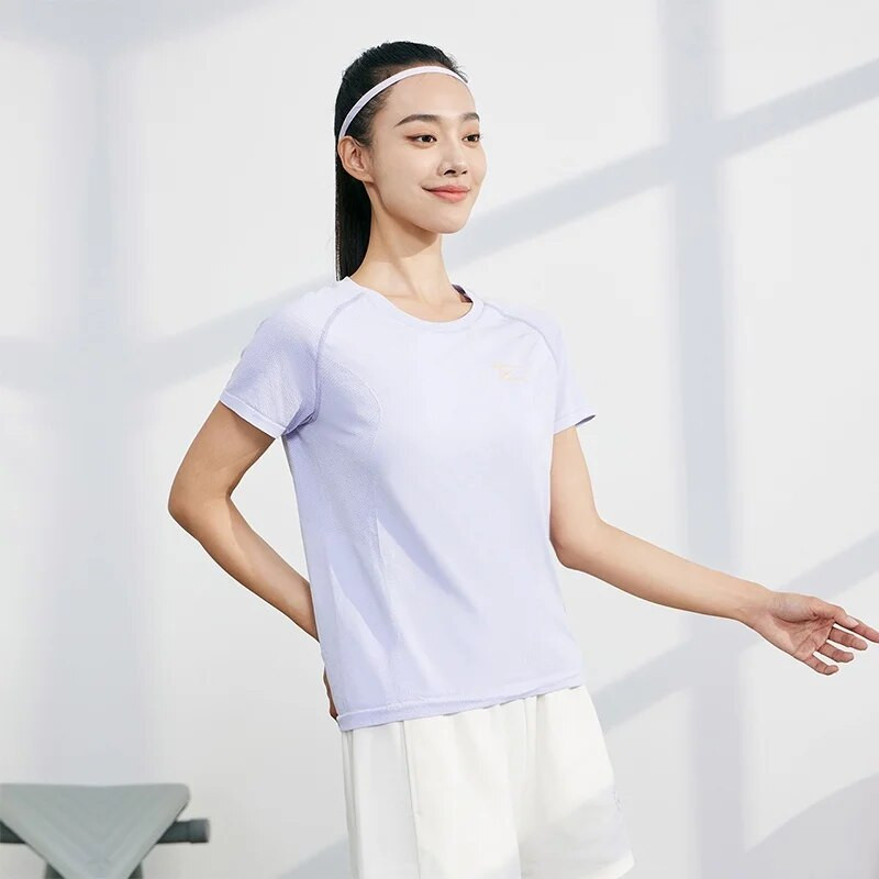361 grādu sieviešu sporta T-krekls ar apdruku ikdienas jogas augšdaļā, apaļš kakla izgriezums, elpojoša kokvilna, mīksta ar īsām piedurknēm, sieviete 662324107