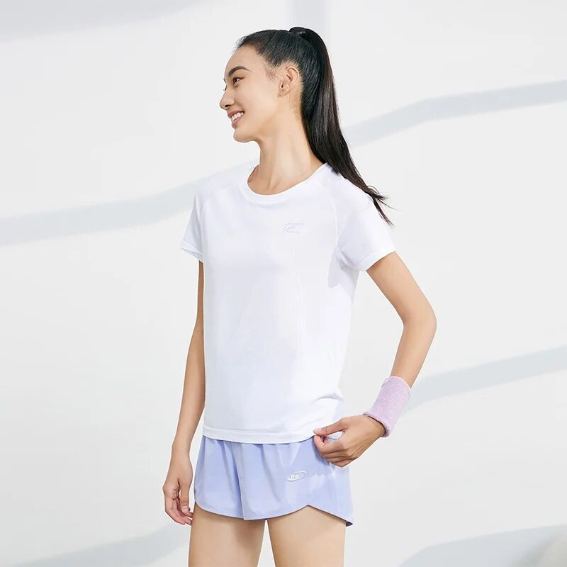 361 grādu sieviešu sporta T-krekls ar apdruku ikdienas jogas augšdaļā, apaļš kakla izgriezums, elpojoša kokvilna, mīksta ar īsām piedurknēm, sieviete 662324107