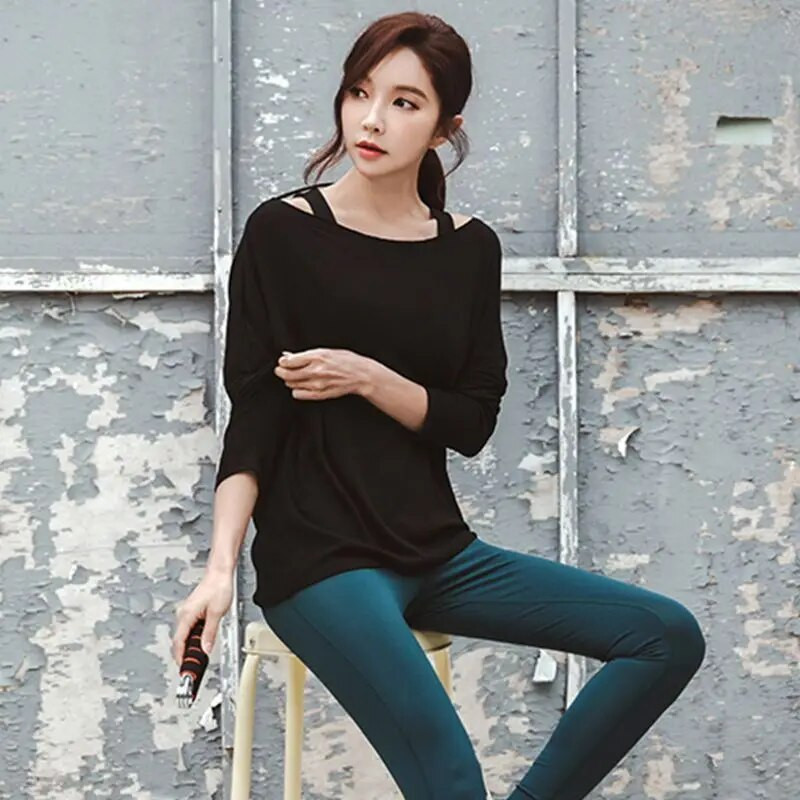 Fitnesa T krekls Sieviešu brīvi seksīgi, plāni jogas topi bez muguras