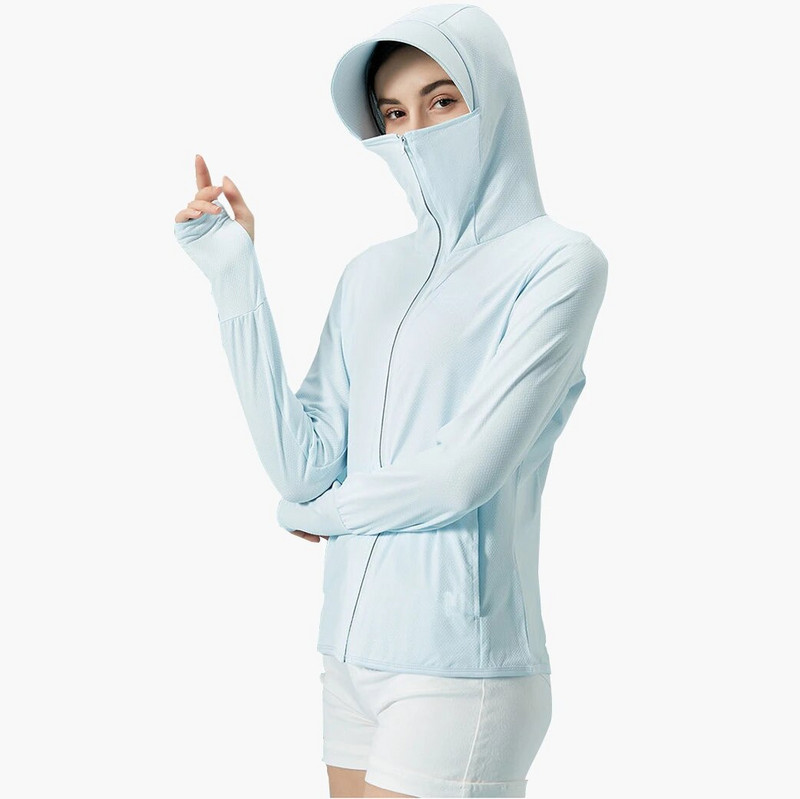 2023. aasta naiste suvised päikesekaitsega kalapüügiriided UV-vastased UPF 50+ hingavad matkamisriided välispordispordi kampsunist kalapüügiriided