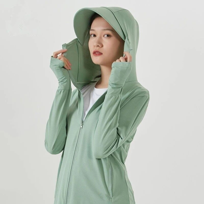 2023. aasta naiste suvised päikesekaitsega kalapüügiriided UV-vastased UPF 50+ hingavad matkamisriided välispordispordi kampsunist kalapüügiriided